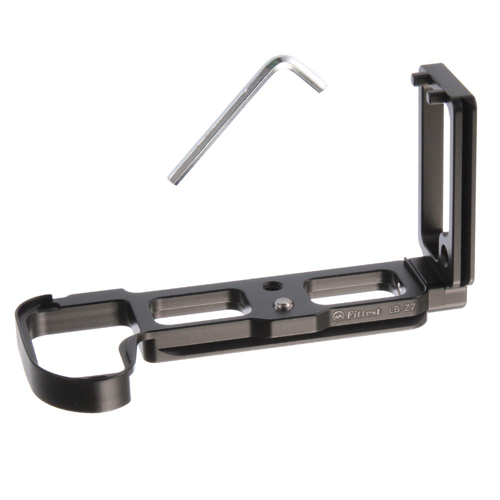 L piastra a sgancio rapido a trazione verticale staffa di supporto per fotocamera QR impugnatura per montaggio a mano per nikon Z30 Z-30 Arca-Swiss RRS hk 44 L piastra a sgancio rapido a trazione verticale staffa di supporto per fotocamera QR impugnatura per montaggio a mano per nikon Z30 Z-30 Arca-Swiss RRS hk 44