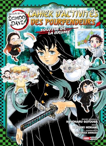 Couverture de Demon Slayer School Days - Cahier d'activités des Pourfendeurs