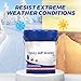 Epoxy Floor Paint, Floor Coating, Epoxy Colored Sand Paint, High-gloss Marble Effect Coating (10KG,Colorful)