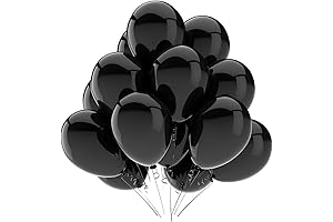 Black Balloons Latex Party Decorations