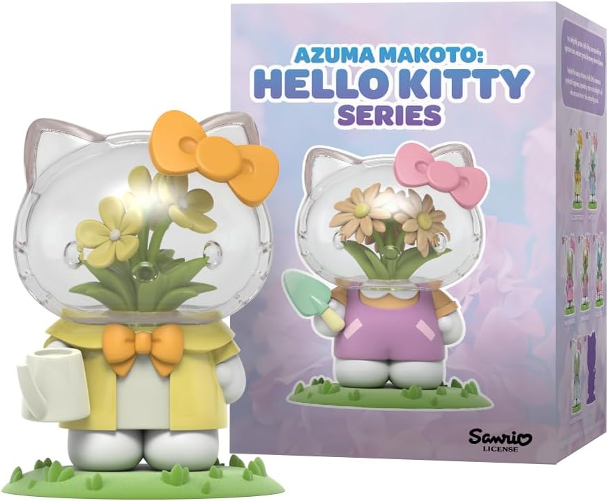 Azuma Makoto x Sanrio: Hello Kitty Series | Blind Box Collectible Figurines | One Pack - Contains One Random Figure
