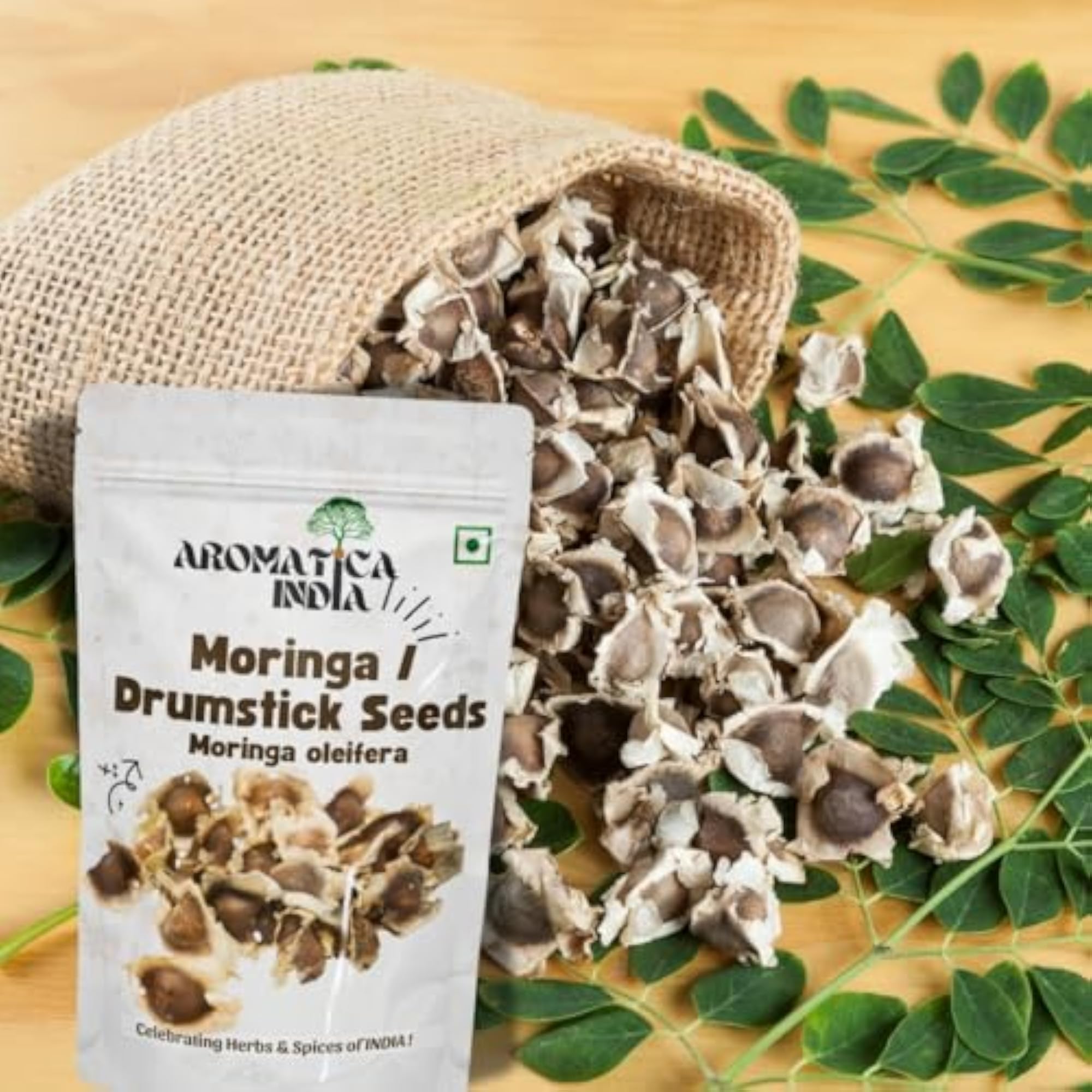 Moringa Seeds Oleifera for Health Wellness 50G