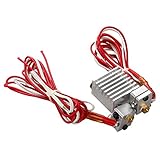 TWB 3d impresora piezas All Metal extrusor de doble cabezal para E3D QUIMERA cobre fittings multi-extrusion larga distancia extrusor para 0,4 mm/1,75