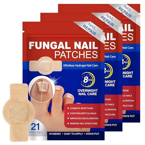 63 Stück Nagelpflaster Hochwertige Nagelaufkleber Für tägliche Nutzung & sofortige Anwendung Optimale Aufwertung für verfärbte und beschädigte Nägel