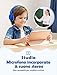 immagine 2Cuffie per bambini, Mpow CH6, limite di volume di 85 dB, Cuffie con filo sulle orecchie Cuffie con microfono da 3,5 mm per bambini Ragazze e ragazzi, Cuffie per bambini Cuffie per bambini da viaggio