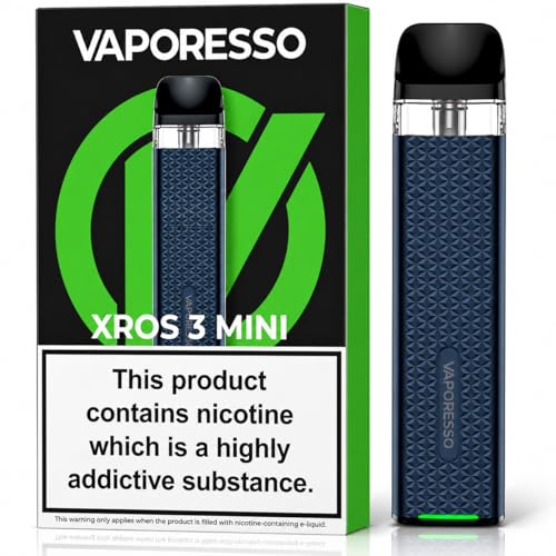 VAPORESSO XROS 3 Mini Pod Vape Kit [Navy Blue] Refillable