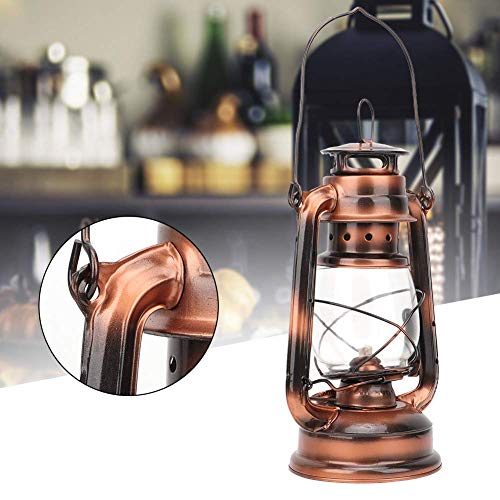 Pssopp Vintage Storm Lantern Lights Oil Lamp Oil