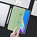 iMieet iPad Pro 13 Inch Case M4 (2024) with Pencil Holder, Trifold Stand Smart Case with Soft TPU Back, Auto Wake/Sleep (Matcha Green)