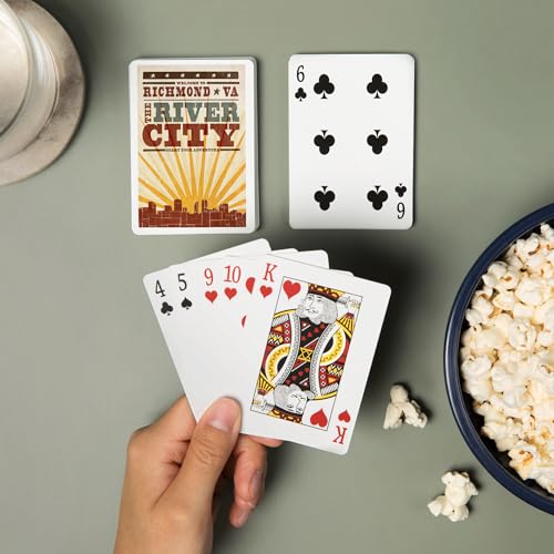Baraja de Póker Richmond Virginia con 52 cartas miniatura 2