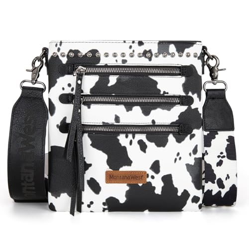 Image of Montana West Crossbody Bags for Women Multi Pocket Cross Body Bag Purses with Guitar Strap