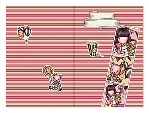 Journal Gorjuss Fairground pour ranger ses secrets dans un carnet Safta - 2