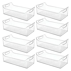 mDesign Slim Plastic Kitchen Pantry...