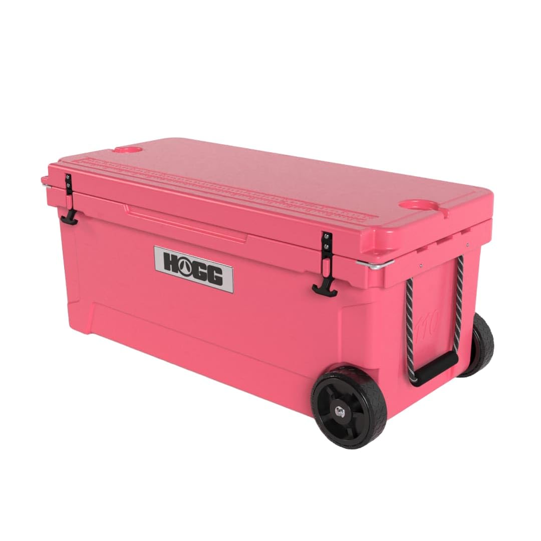Hogg Rotomolded Coolers 110QT Ice Chest with Wheels