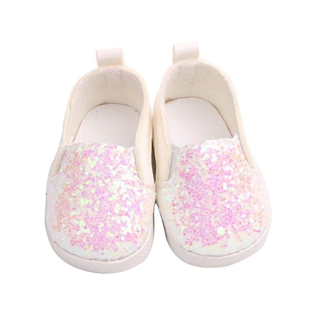 DUORUI Zapatos de Muñeca Zapatillas de Deporte Casuales para Muñeca New Born Baby de 18 Pulgadas…