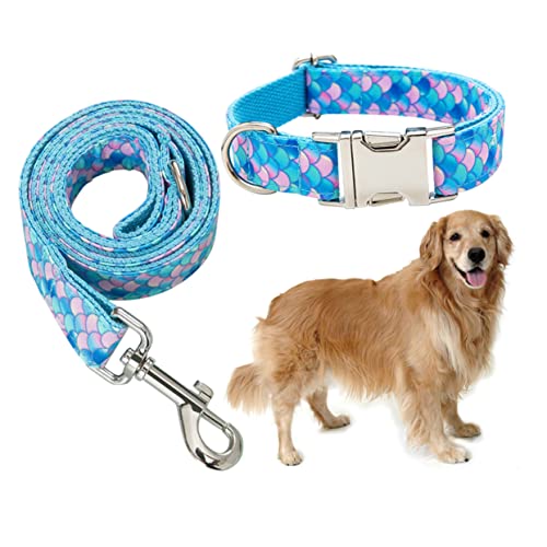 Kisangel 3 Pièces Fournitures pour Animaux Chien de Formation Laisse Dog Leash Dog Harness Dog Collar Harnais pour Animaux de Compagnie Tour de Cou Confortable Le Chien Sangle Corde Collier - Image 5