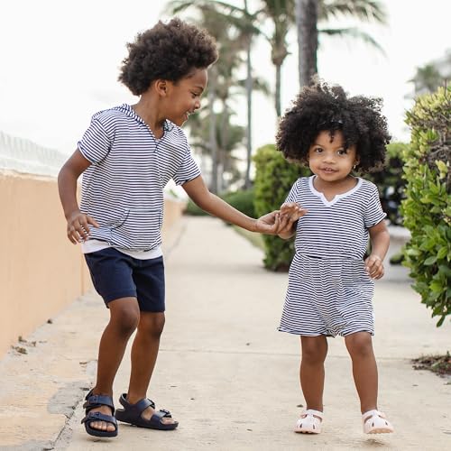 Burt's Bees Baby baby-boys Short Sleeve Shirt and Pant Set, Top & Bottom Outfit, 100% Organic Cotton4