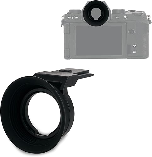 Miniatura 3 de Cámara de silicona blanda Visor Eyecup Eyepiece Eyepiece Eye Cup Protector para Fuji Fujifilm X-S20 X-S10 XS10 X-T200 XT200