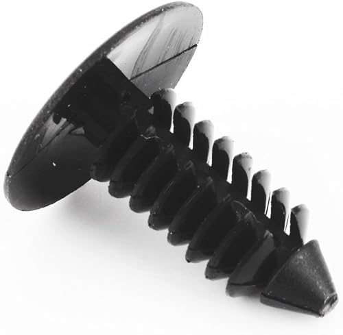 Miniatura 4 de Yosoo Universal Car 0.295 in agujero plástico puerta remache sujetador push clip negro 100pcs