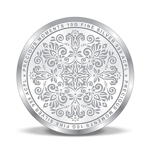 Image of ACPL Precious Moments BIS Hallmarked Ashta Laxmi Silver Coin 999 Pure with Gift Box