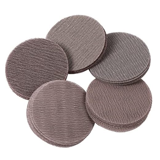 UPWOOD 50PCS Mesh Sanding Discs Set