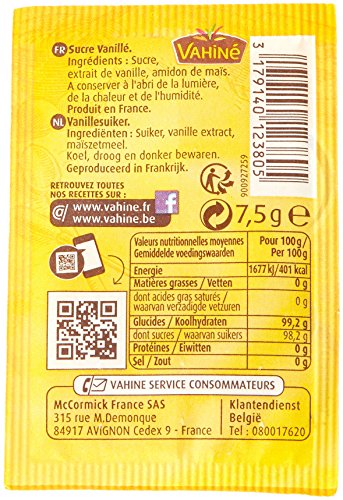 Sucre Vanillé Vahine Les 10 Sachets De 7 5 G - vue 4