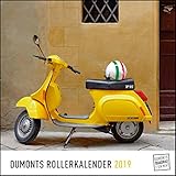  DUMONTS Roller-Kalender 2019 – Wandkalender mit Motorrollern – Quadratformat 24 x 24 cm