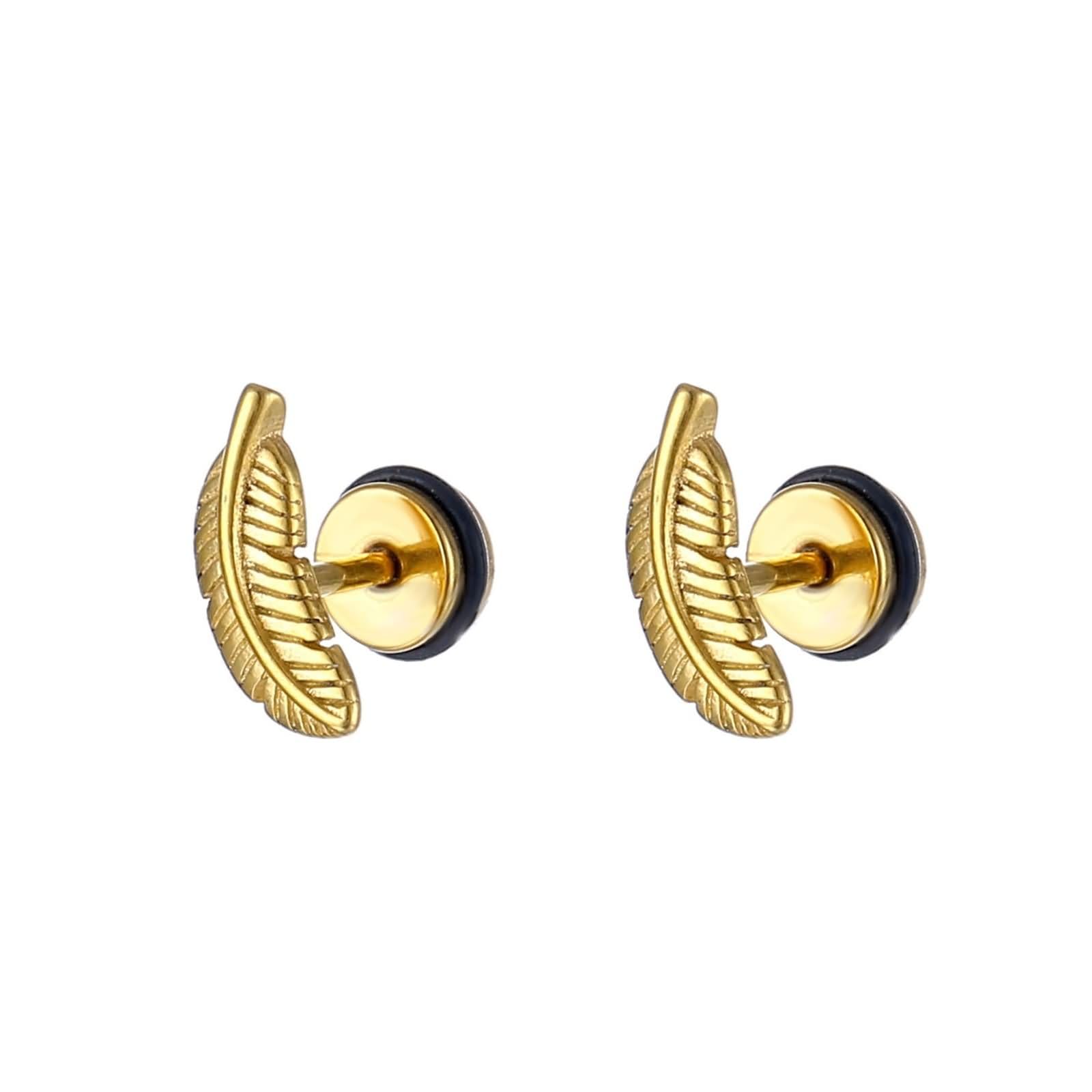 Homxi Pendientes para Mujer Hombre Plata,Pendientes de Acero Inoxidable Mujer Pendientes Pluma Vintage Aretes de Mujer Plata