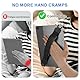 HoYiXi Weiche Handgurt für 9-11 Zoll E-Reader & Fire Tablet Kompatibel mit Fire HD 10 / iPad 9,7 Zoll/iPad mini/Galaxy Tab A8 A9 / Huawei,Leichtgewicht, Soft Hand Strap for Tabletr - Schwarz