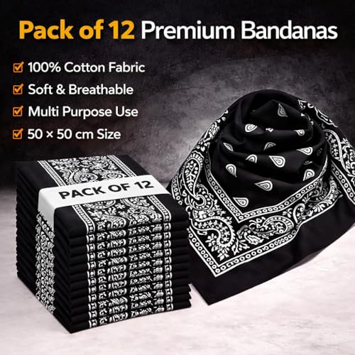Image of Royal Mart Premium Printed Bandana For Men & Women