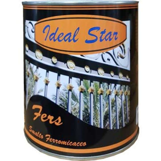 smalto ferromicaceo 'fers' ideal star 0,750 lt - rame grana grossa -