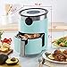 Dash DMAF360GBAQ02 Aircrisp® Pro Digital Air Fryer + Oven Cooker with Digital Display + 8 Presets, Temperature Control, Non Stick Fry Basket, Recipe Guide + Auto Shut Off Feature, 3qt, Aqua