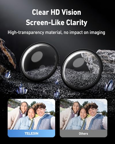 Protecteur d'objectif pour Insta360 X5 verre trempé accessoires caméra double