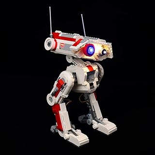 Kyglaring LED Lighting Kit (No Model) Designed for Lego Star Wars BD-1 75335 Model Building Set - Without Lego Set (Classic Version)