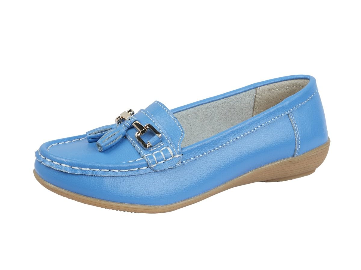 Mocasines planos Jo & Joe, zapatos de tacón bajo informales, cómodos, para mujer
