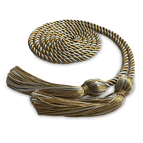 Image of Single Honor Cord Two-Color (Antique Gold /Silver)