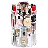 Syntus Makeup Organizer 360 Rotating, DIY Adjustable Bathroom Makeup Carousel Spinning Holder Rack,...