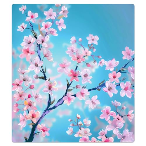 Cubierta magnética para lavavajillas Mexpekil panel decorativo ramas de cerezo alta calidad