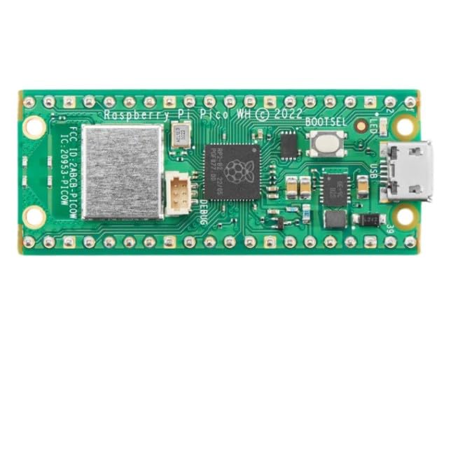 Image of Official Raspberry Pi Pico WH (Soldered)