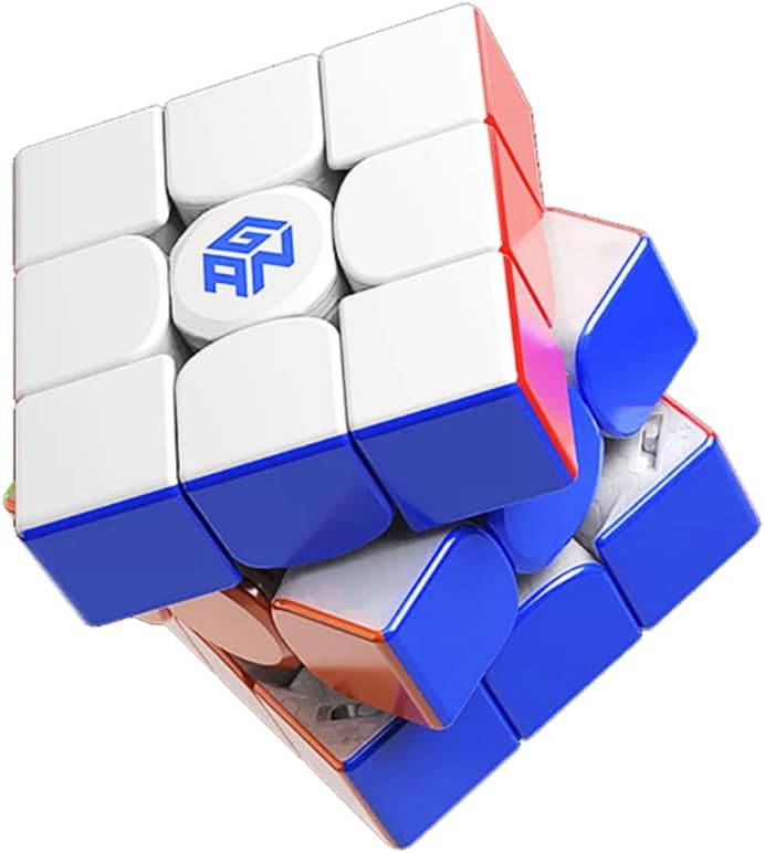 Bukefuno GAN 12 Maglev 3x3 Magnetic Magic Cube GAN12Maglev Speed GAN 12Maglev Puzzle Magic Cubes GAN12 Maglev 3x3 Cube (Frosted Surface Stickerless)