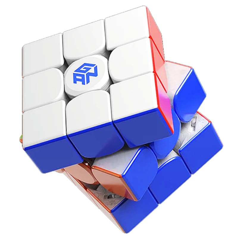 Bukefuno GAN 12 Maglev 3x3 Magnetic Magic Cube GAN12Maglev Speed GAN 12Maglev Puzzle Magic Cubes GAN12 Maglev 3x3 Cube (Frosted Surface Stickerless)