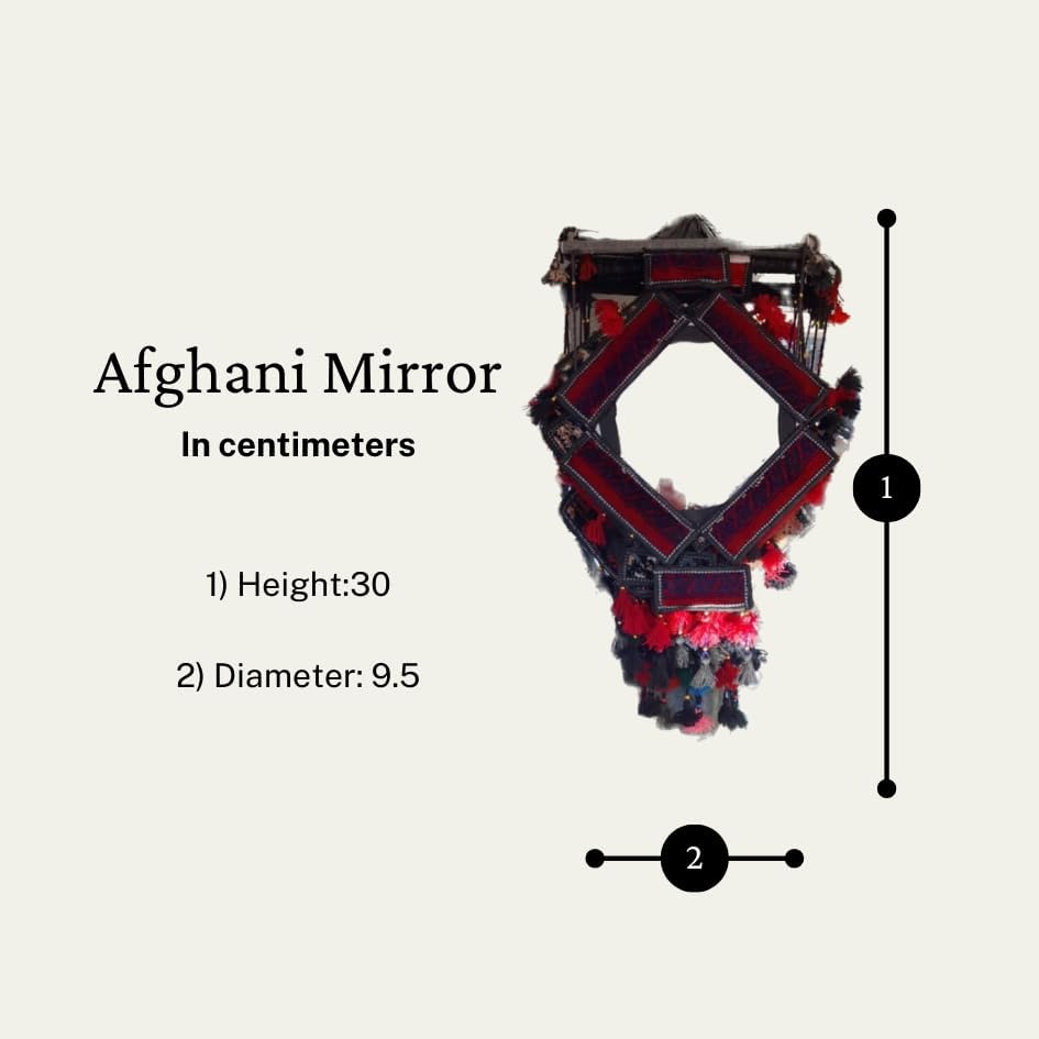 Miniatura 4 de Espejo afgano