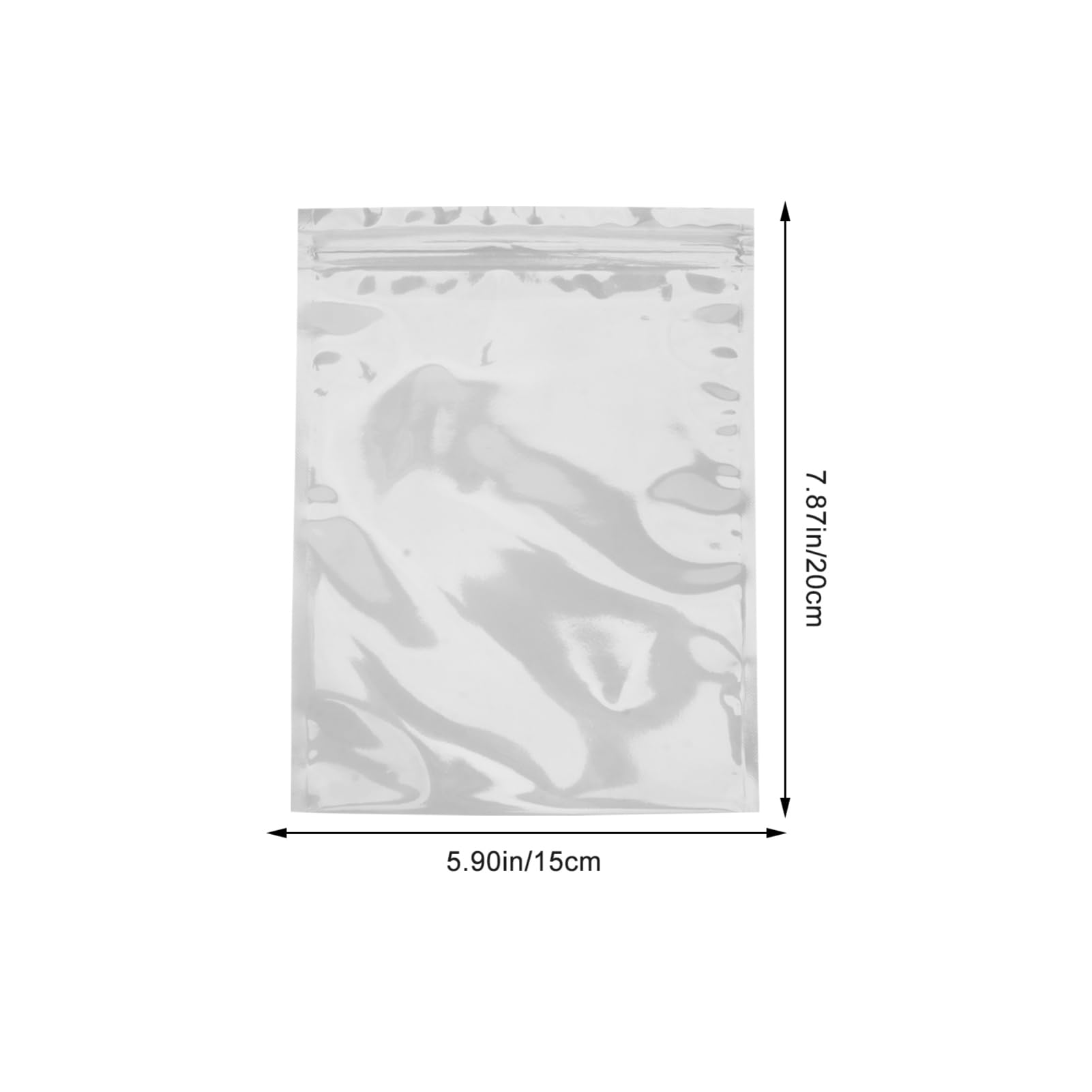 Unomor 100pcs Translucent Static Shielding Bags for Chip Storage Insulation Pouch for Electronics Protects Against Static Discharge for Boards Components