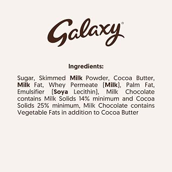 Galaxy Smooth Milk Chocolate Bar, Creamy Milk Chocolate Snacks for Movie Nights and Father’s Day Gifts, Large Sharing Chocolate Bar Hamper, 360 g