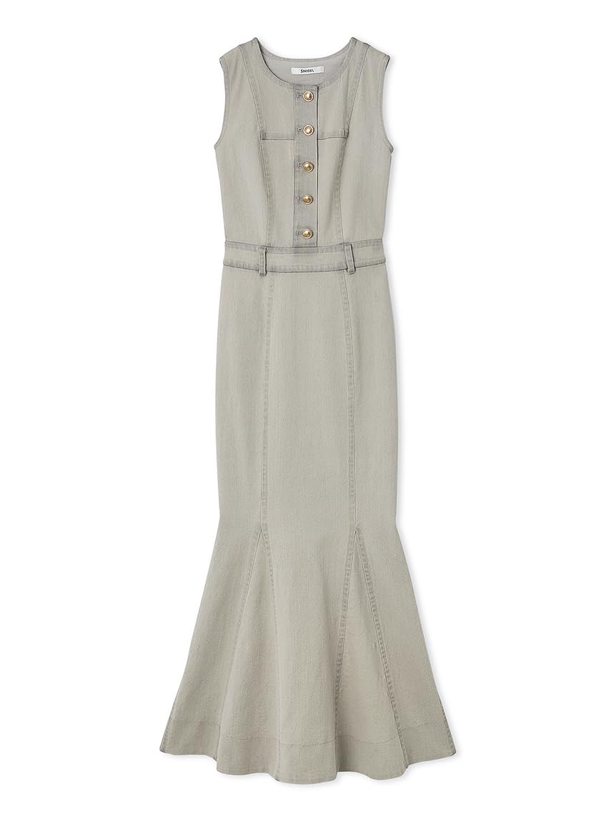 Amazon.co.jp: [スナイデル] デニムマーメイドワンピ SWFO252079