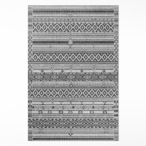 Tapis en vinyle 150x225 cm géométrique pour salon - 2