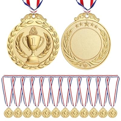 Wyngee 12 medallas de Metal Dorado con Cinta, medallas para Adultos/Estudiantes/Atletas, medallas de Ganador para competiciones/Deportes/decoración de Fiestas. | Ya disponible en tu tienda friki favorita! En mundofriki.es! Wyngee 12 medallas de Metal Dorado con Cinta, medallas para Adultos/Estudiantes/Atletas, medallas de Ganador para competiciones/Deportes/decoración de Fiestas. | Ya disponible en tu tienda friki favorita! En mundofriki.es!