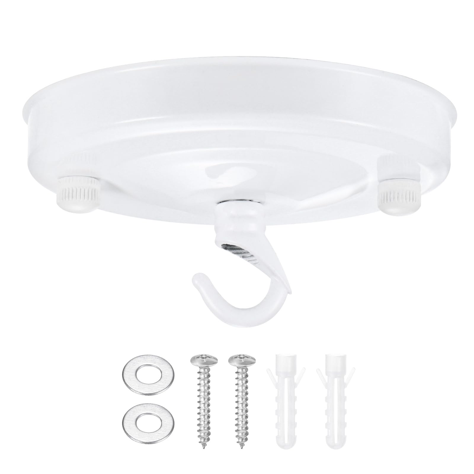 M METERXITY 1-Pack Light Canopy Kit, 4.3" Replacement Cover Plate for Chandelier Fixture/Pendant Light/ Swag Light