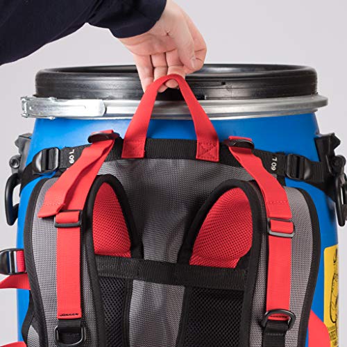 Level Six Barrel Harness:GMA-BARR-CH-OS Bad HASS Adjustable Kayak Spray Skirts - Thumbnail 2