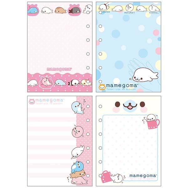 Amazon.co.jp: サンエックス 6穴シールノート (まめごま) : おもちゃ