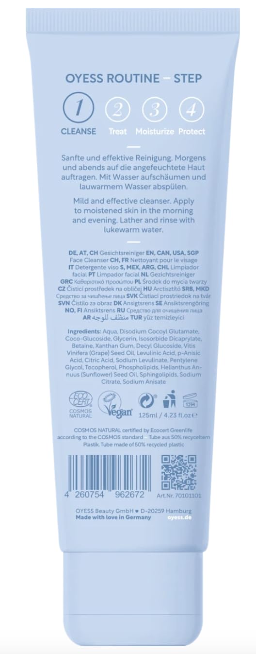 OYESS Face Care – Set di 5 pezzi per la cura del viso Pure Skin